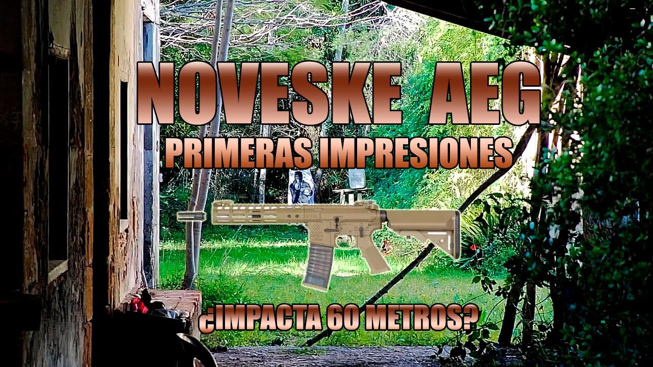 NOVESKE CYMA AEG_ PRIMERAS IMPRESIONES_ GATILLO ELECTRONICO