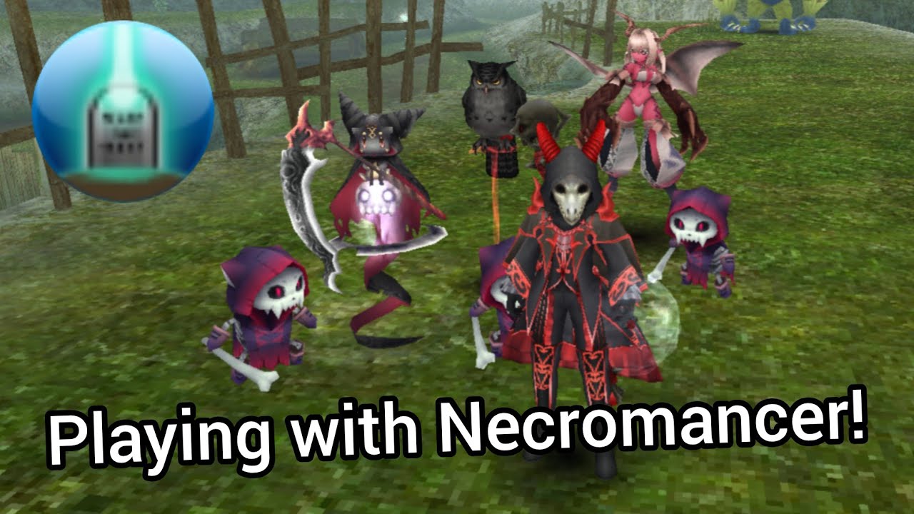 Playing with Necromancer skills | Toram Online