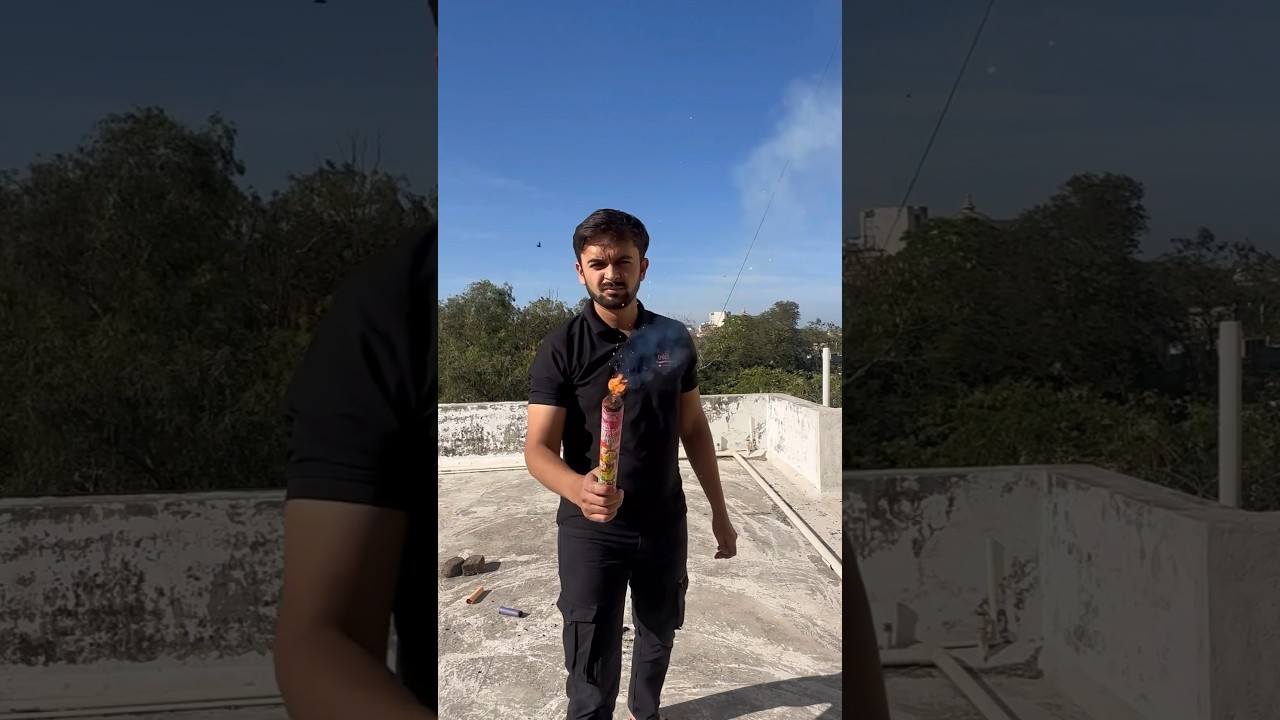 Holi Colour Smoke | Colour Fog | Holi 2024 #shorts