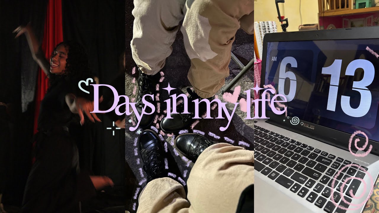 Random days in my life 🍡 | primeiro dia de aula, red velvet donuts, estudos e surtos!