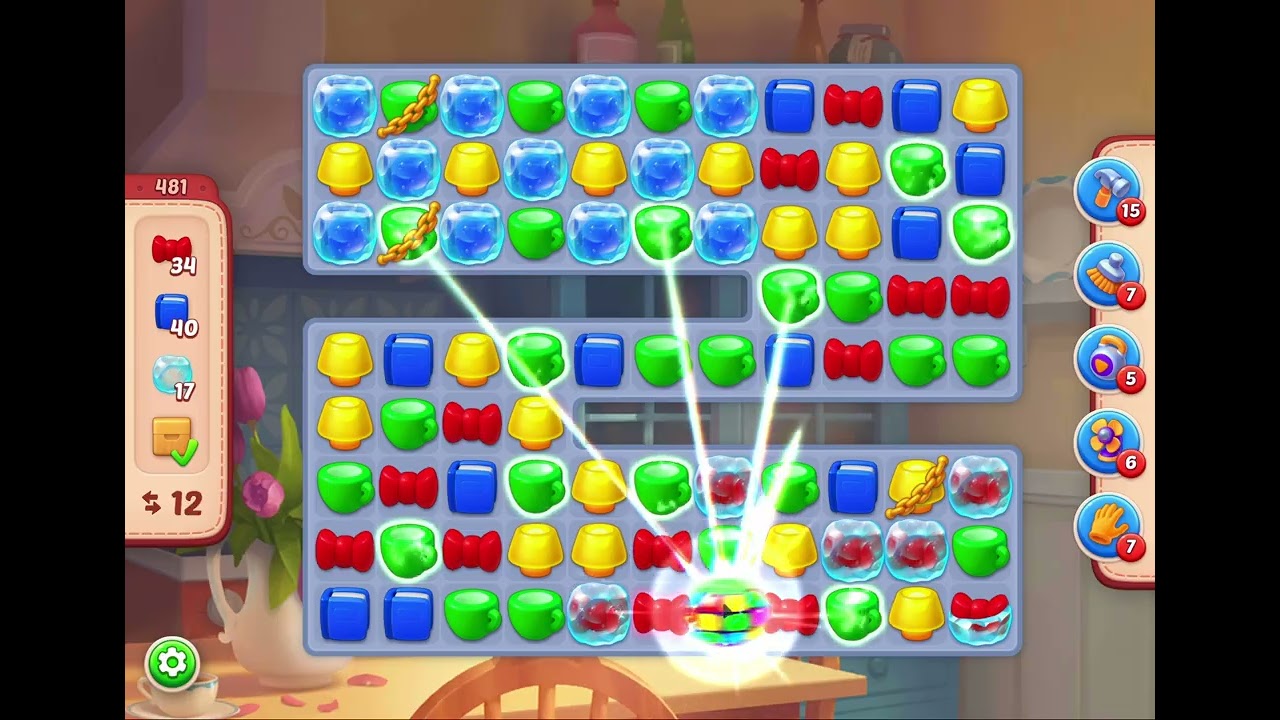 HomeScapes Level 481 no boosters (2025)