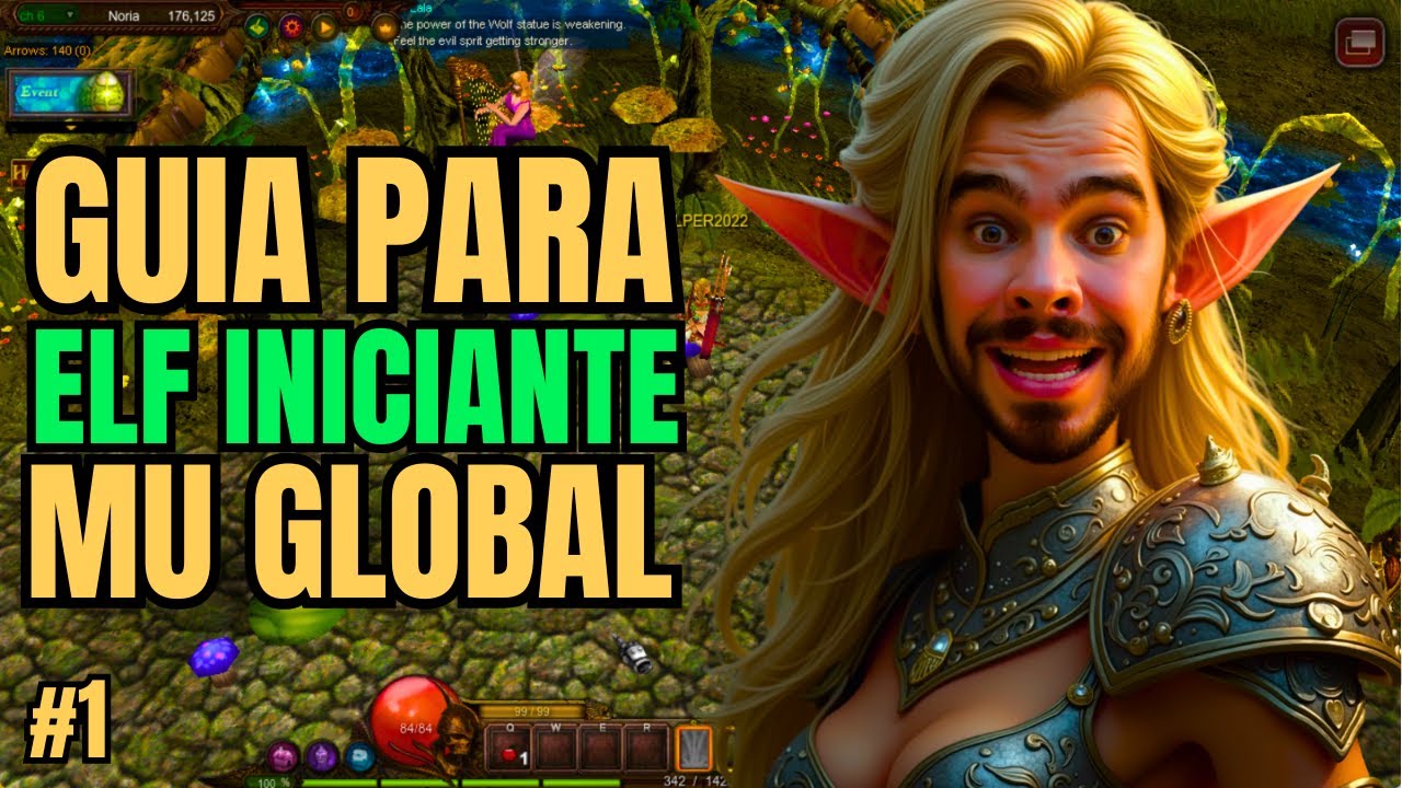 🏹 Como Come&ccedil;ar no MU Online 2025 💎 Guia Completo para Iniciantes no GMO 🔰 (Classe ELF)