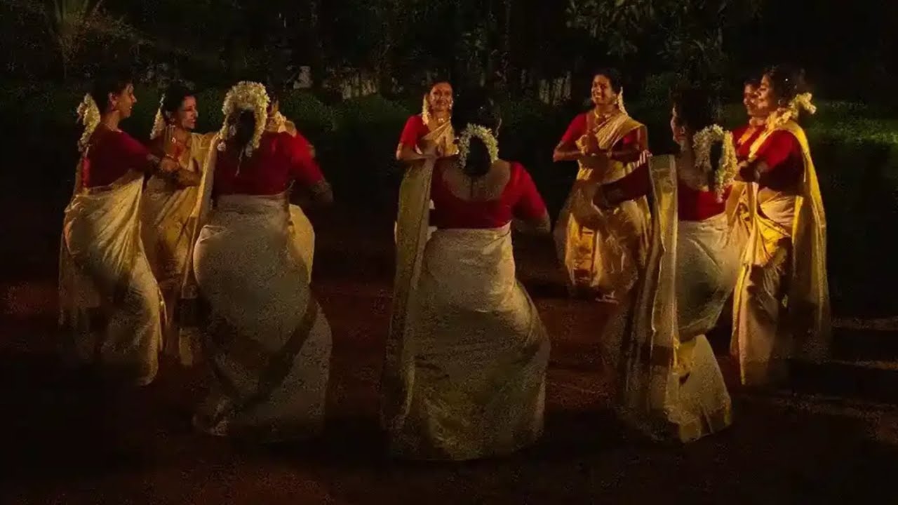 തിരുവാതിരകളി Thiruvathirakali Sree Koodal Manikyam Thiruvulsavam 2025 #thiruvathira