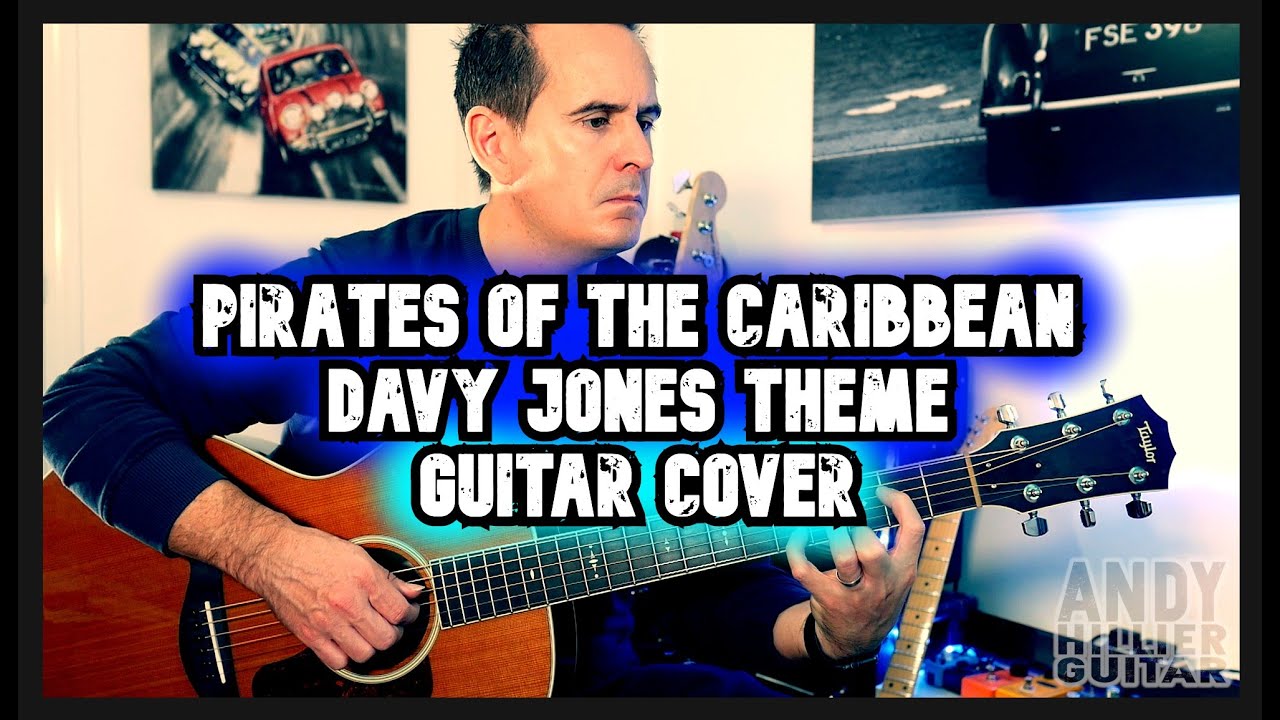 Pirates of the Caribbean Davy Jones Guitar cover by Andy Hillier