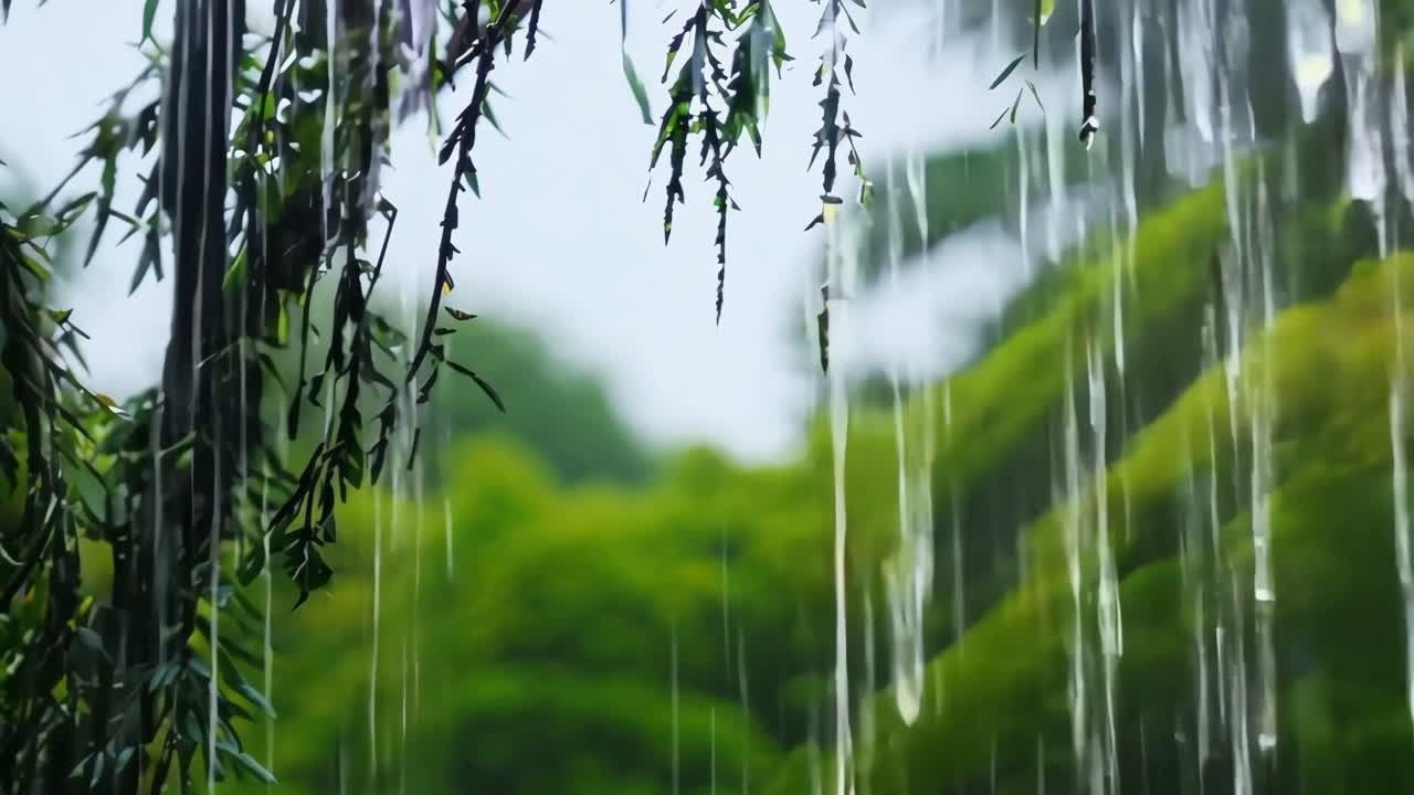 Gentle Rain on the Window at Night – Fall Asleep in Minutes