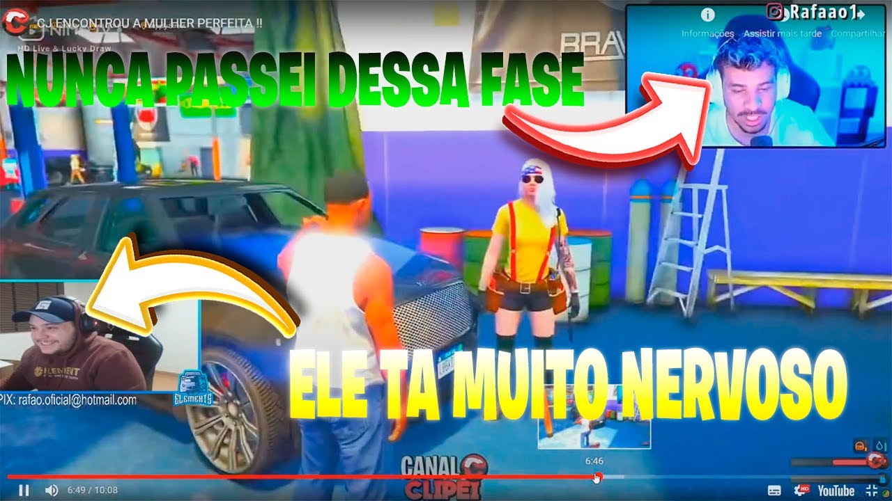 RC REAGINDO AO CJ GADANDO A MULHER PERFEITA