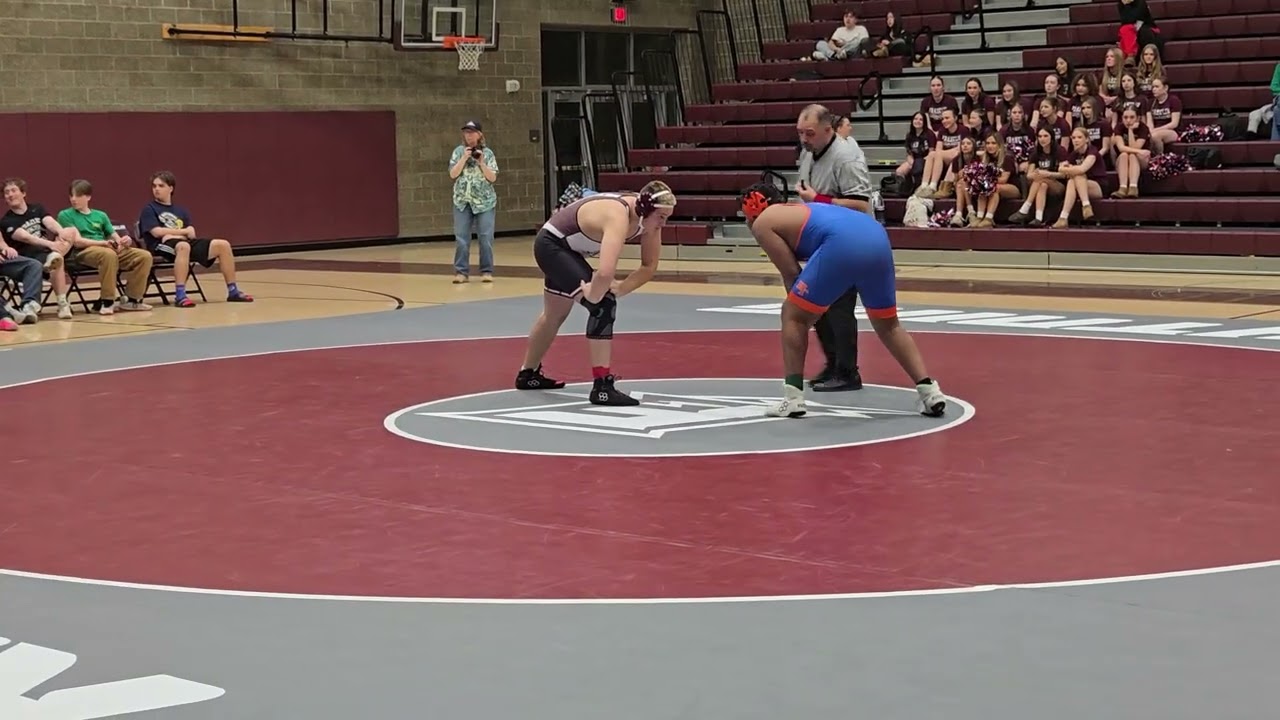 Tyson Krebs (Franklin) vs Benson 215 lbs - Senior Night Feb 11, 2026 (Respect for Tyson) 