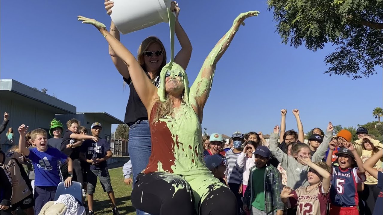 Mrs  Rudy gets slimed 2022