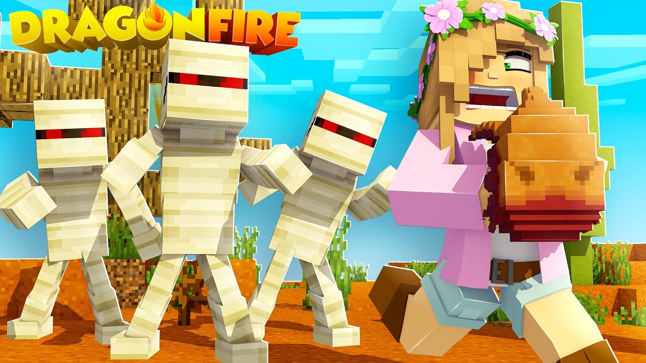 DID WE FIND THE *NEW RARE* REX DRAGON EGG?! | Minecraft DragonFire The Corruption | Little Kelly