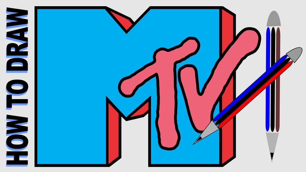 How to Draw the MTV Logo