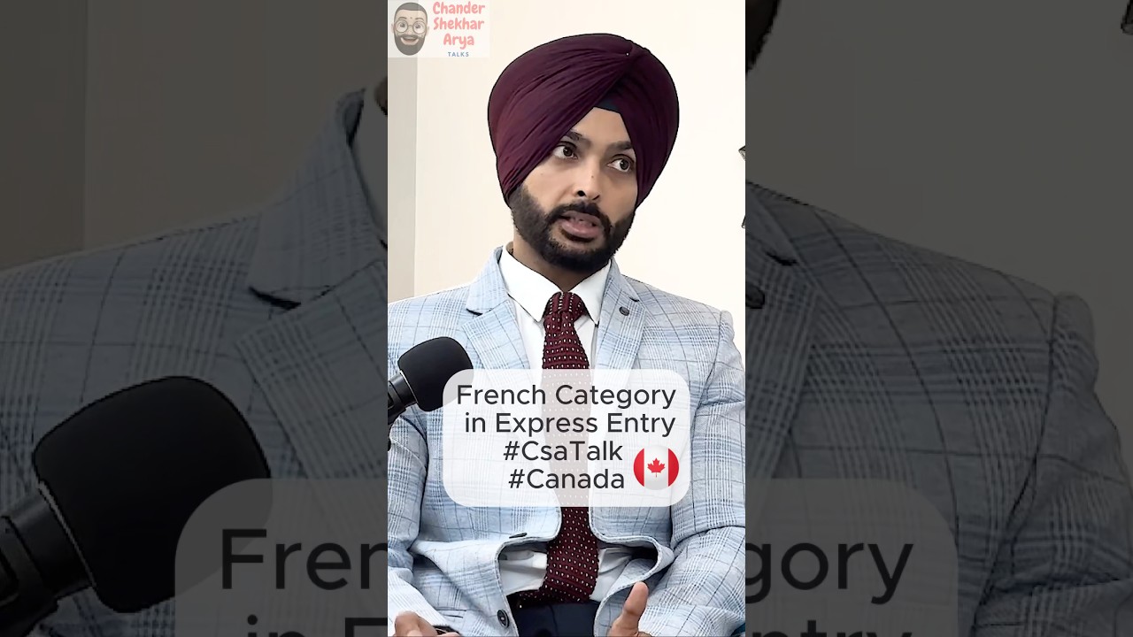 French category in express entry! #canada #immigration #hindipodcast #csatalks