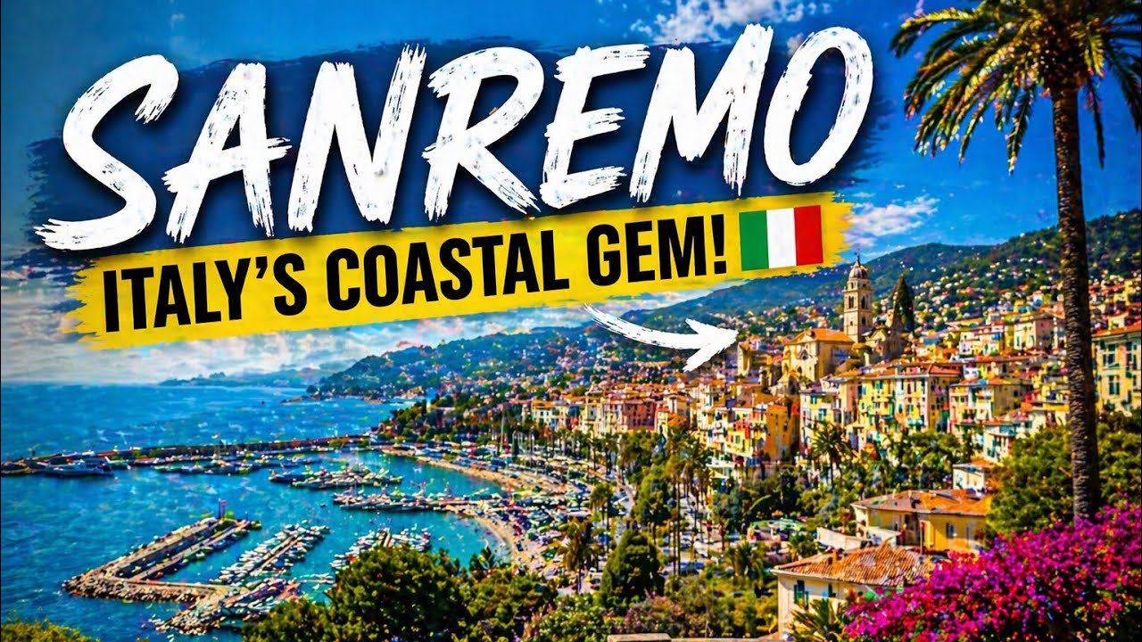 Must-See Wonders of Sanremo's Italian Paradise in 4K 🌅
