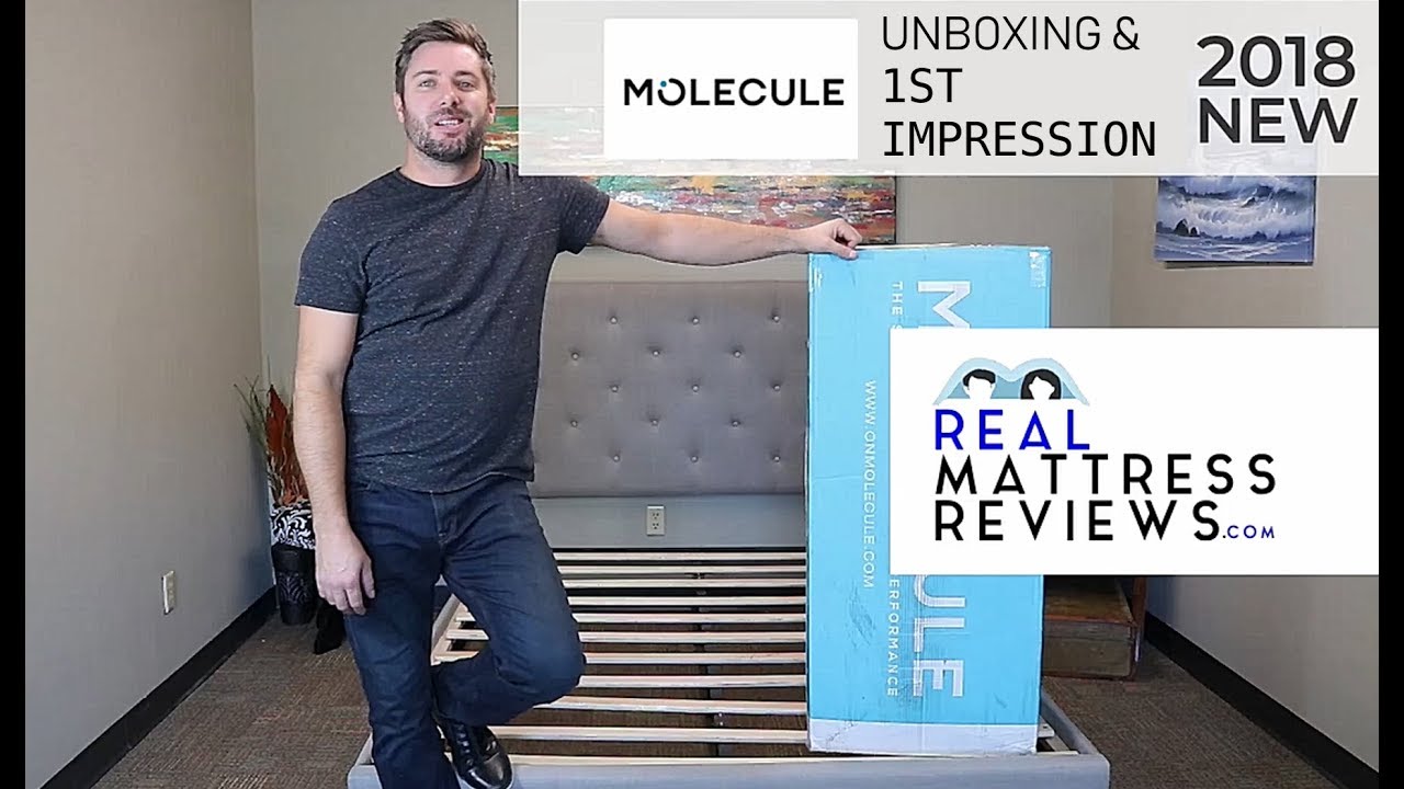Molecule Mattress Unboxing & 1st Impression- Molecule Mattress Review