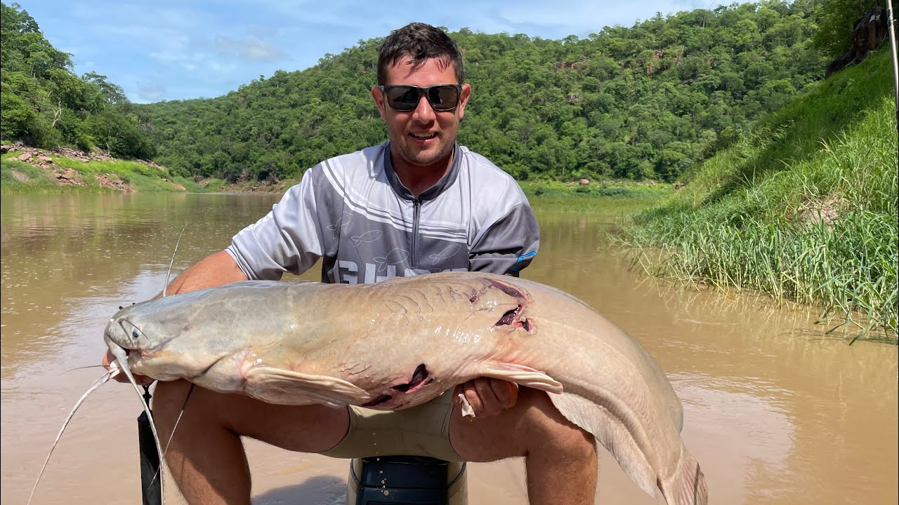 Vundu Fishing in the Gwaii River Zimbabwe