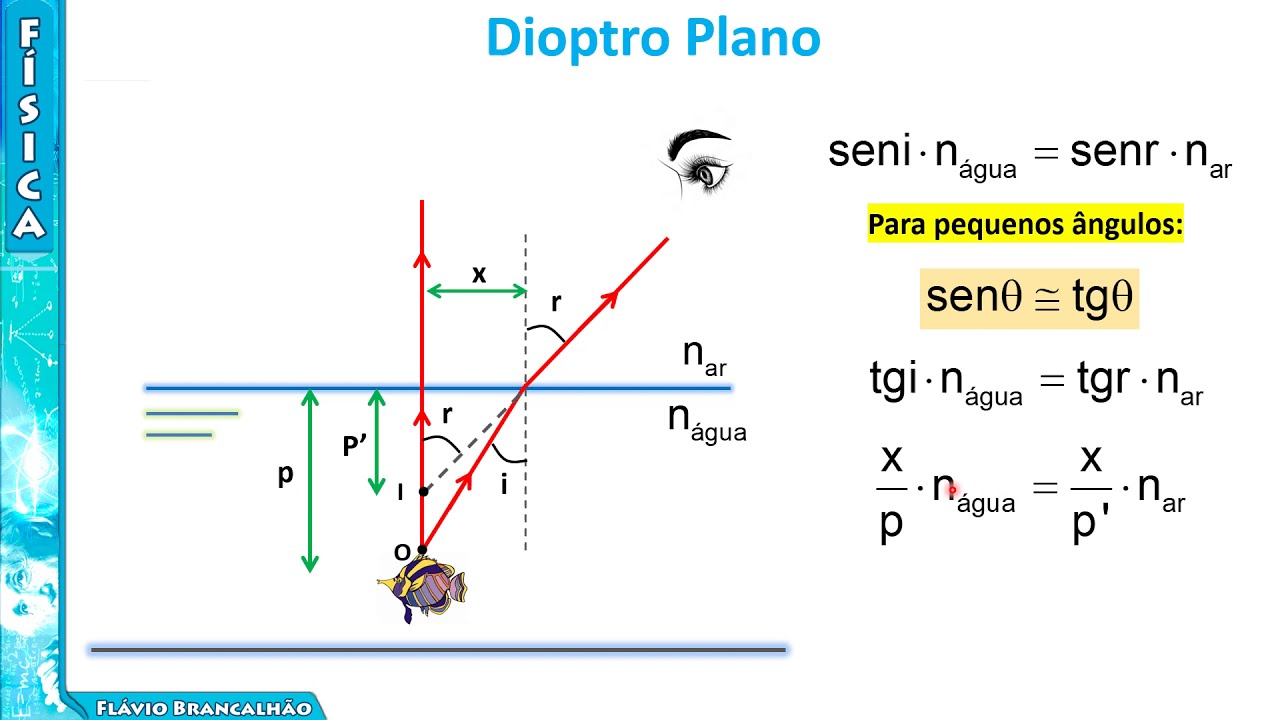 DIOPTRO PLANO E L&Acirc;MINA DE FACES PARALELAS