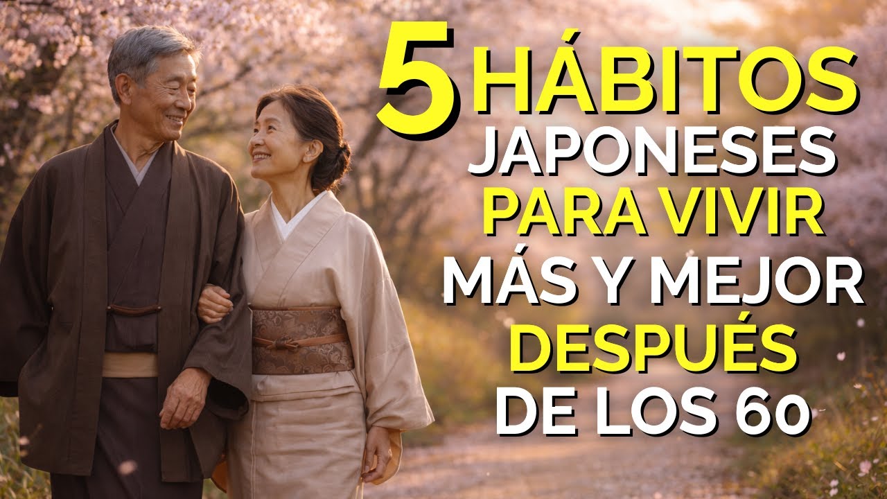5 Hábitos SILENCIOSOS de Japón que MEJORAN TU VIDA tras los 60