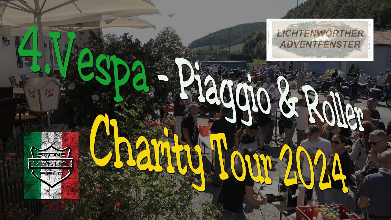4.Vespa - Piaggio & Roller Charity Tour 2024