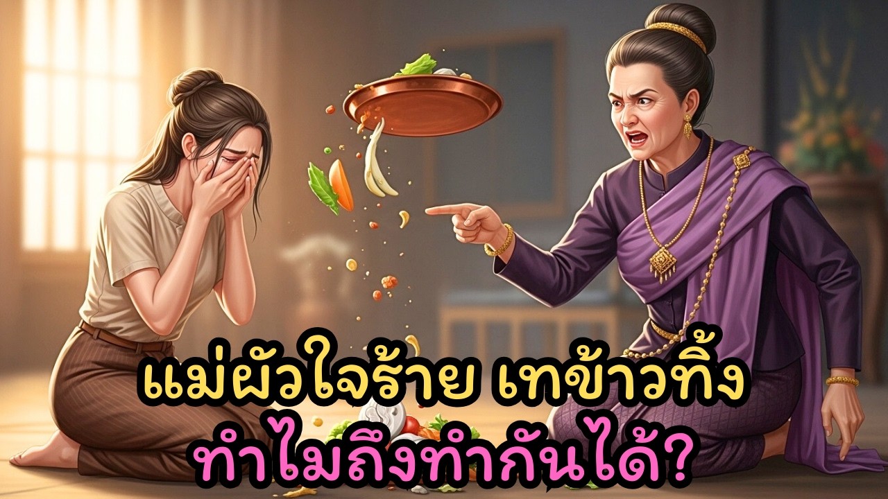 แม่ผัวใจร้ายด่าสะใภ้เละ! สุดท้ายสยบเพราะฝีมือปลายจวัก
