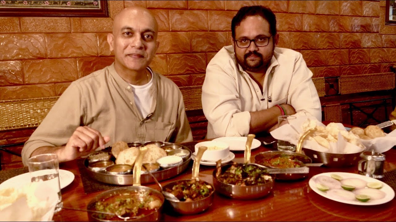 Tasting Traditional TELUGU DELICACIES At THE SPICY VENUE | Hyderabad | VEG THALI| MLA POTLAM BIRYANI