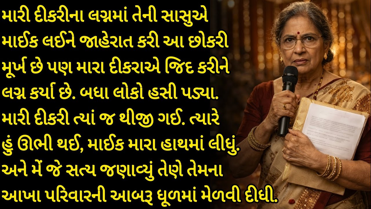 મારી દીકરીના લગ્નમાં સાસુએ માઇક પર કહ્યું આ બેવકૂફ છે મેં સત્ય કહ્યું તેનાથી તેમની બધી આબરૂ જતી રહી.