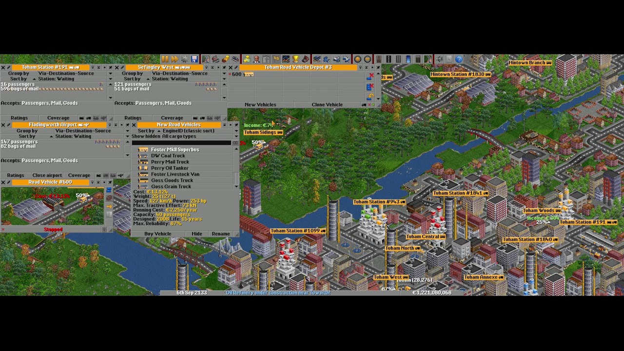 Open transport tycoon deluxe gameplay 19  jan 2026