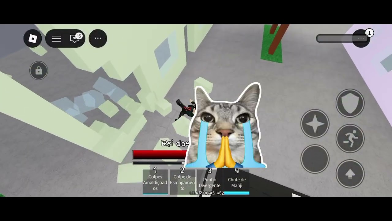 JOGANDO JUJUTSU SHENANIGANS E SENDO ESPANCADO KKKKK