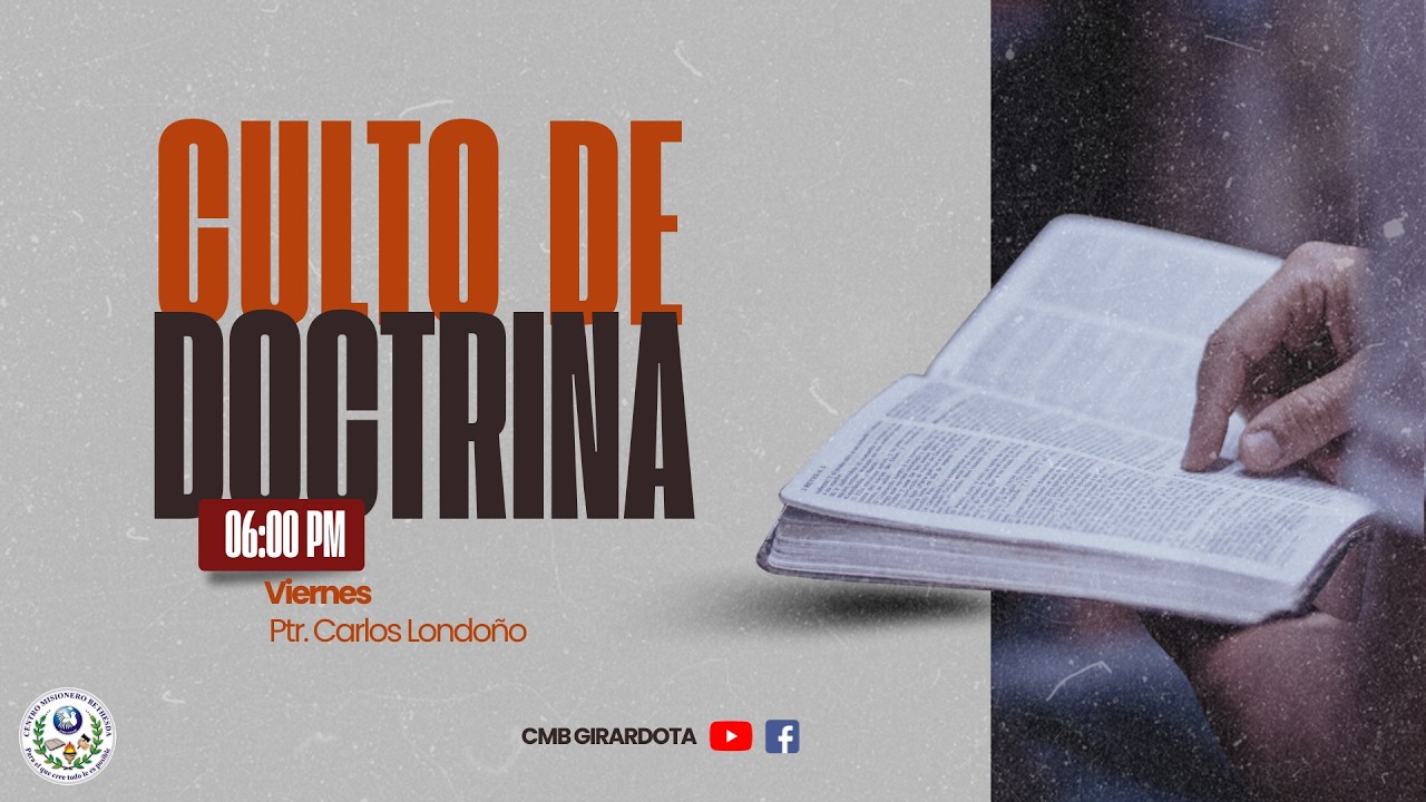 🔴 EN VIVO 🎥 | PRINCIPIOS PARA UNA PROMESA CUMPLIDA– CULTO DE DOCTRINA | PTR. CARLOS LONDOÑO