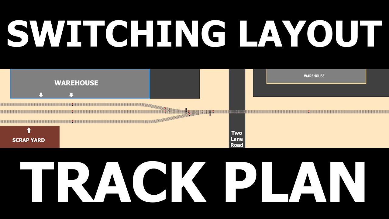 HO Scale Switching Layout Track Plan - Layout Introduction