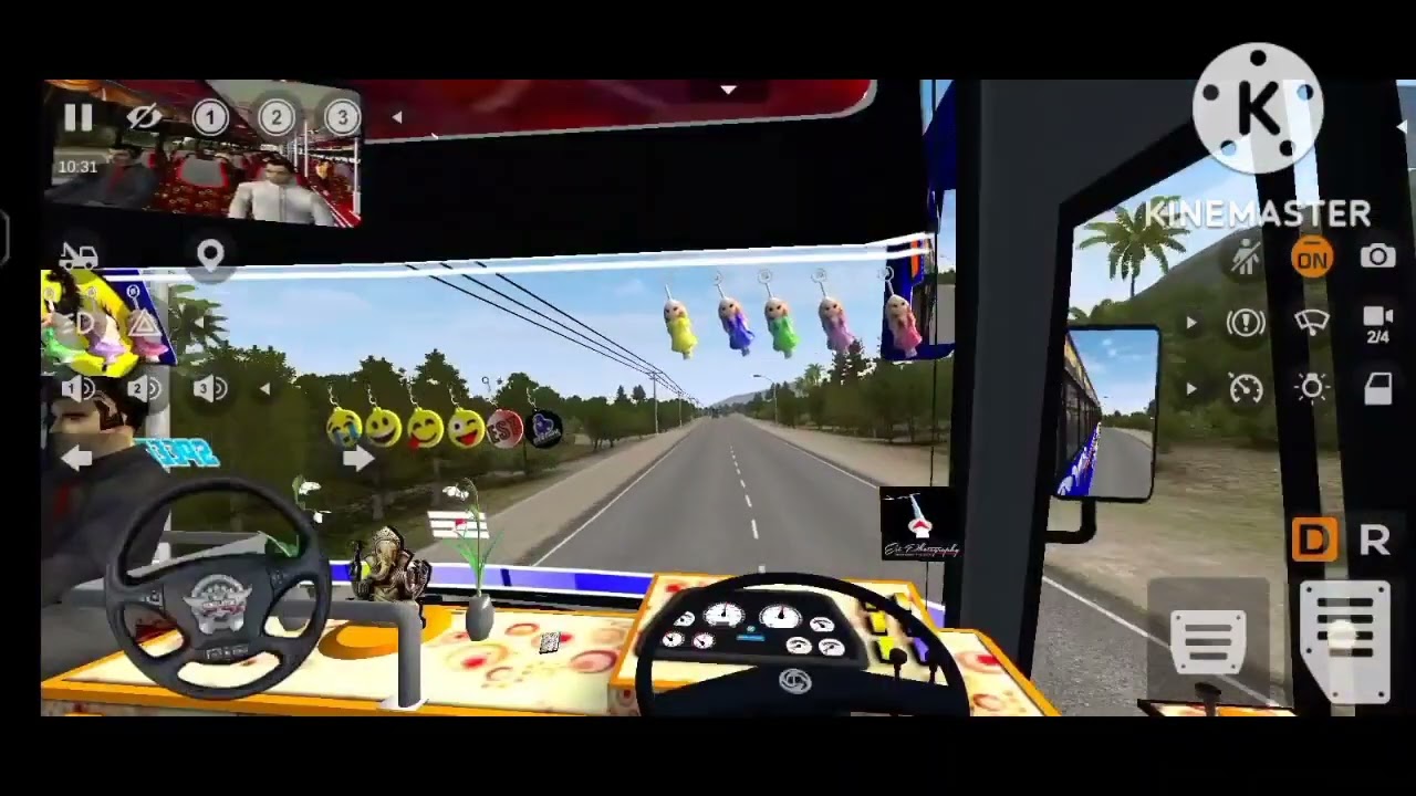 mountain road 🛣️ bus game shorts #shorts  viral
