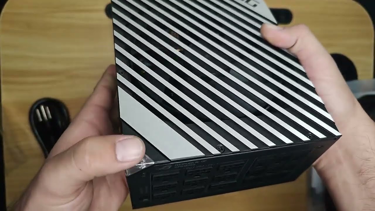 ¿Pantalla en una fuente de poder? | ASUS ROG Thor 1000W Platinum II | Full modular | Top Tier