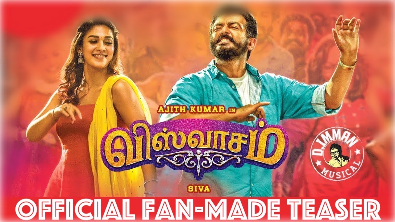 Viswasam - Official Trailer (Fan-Made) | Ajith Kumar, Nayanthara | Sathya Jyothi Films