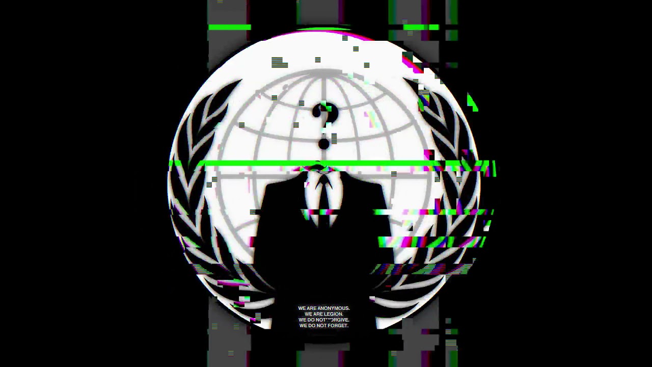 Anonymous Glitched Lively wallpaper  | Anonymous User