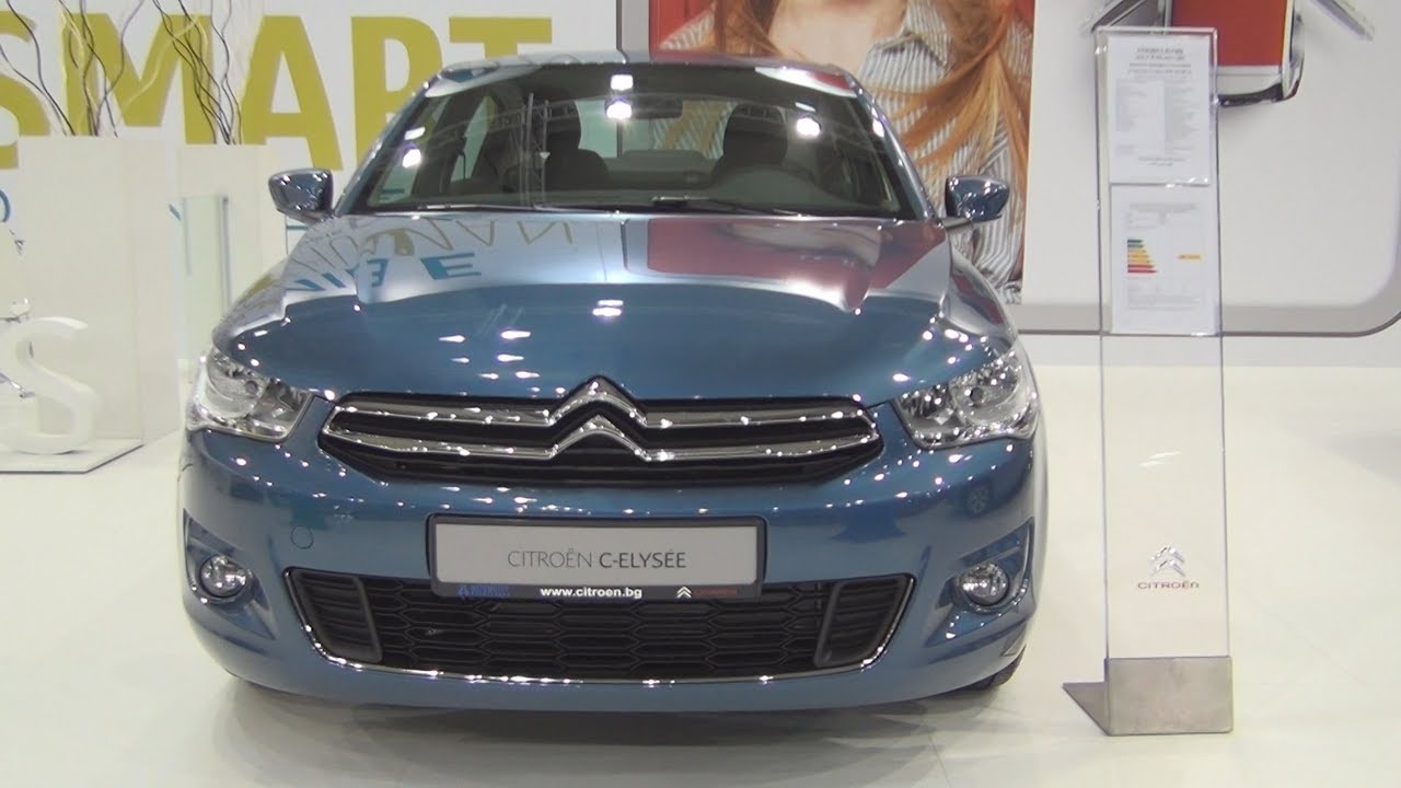 Citroën C-Elysée Exclusive VTi 115 BVM (2016) Exterior and Interior