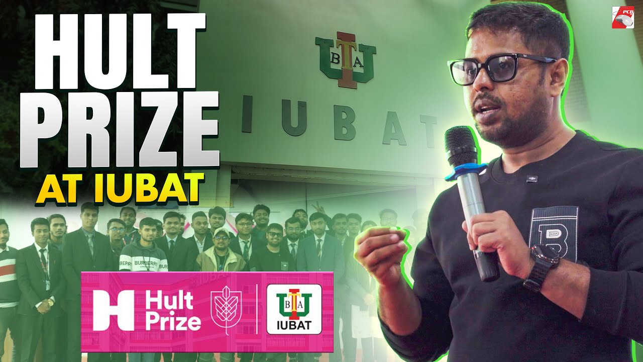 Business Meets Tech at Hult Prize IUBAT X PCB