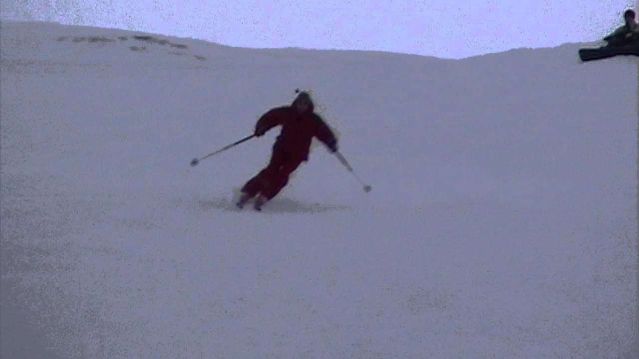 Old style ski in Austria Kaprun II