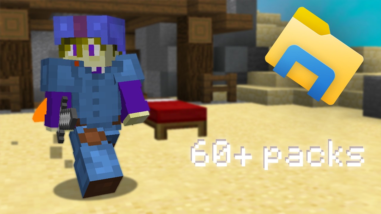 The best bedwars pack folder release(60+ packs)