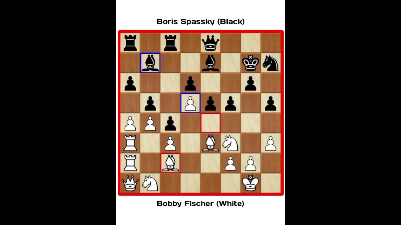 Bobby Fischer vs Boris Spassky • 1992 Rematch Game 1 | Legendary Comeback Win