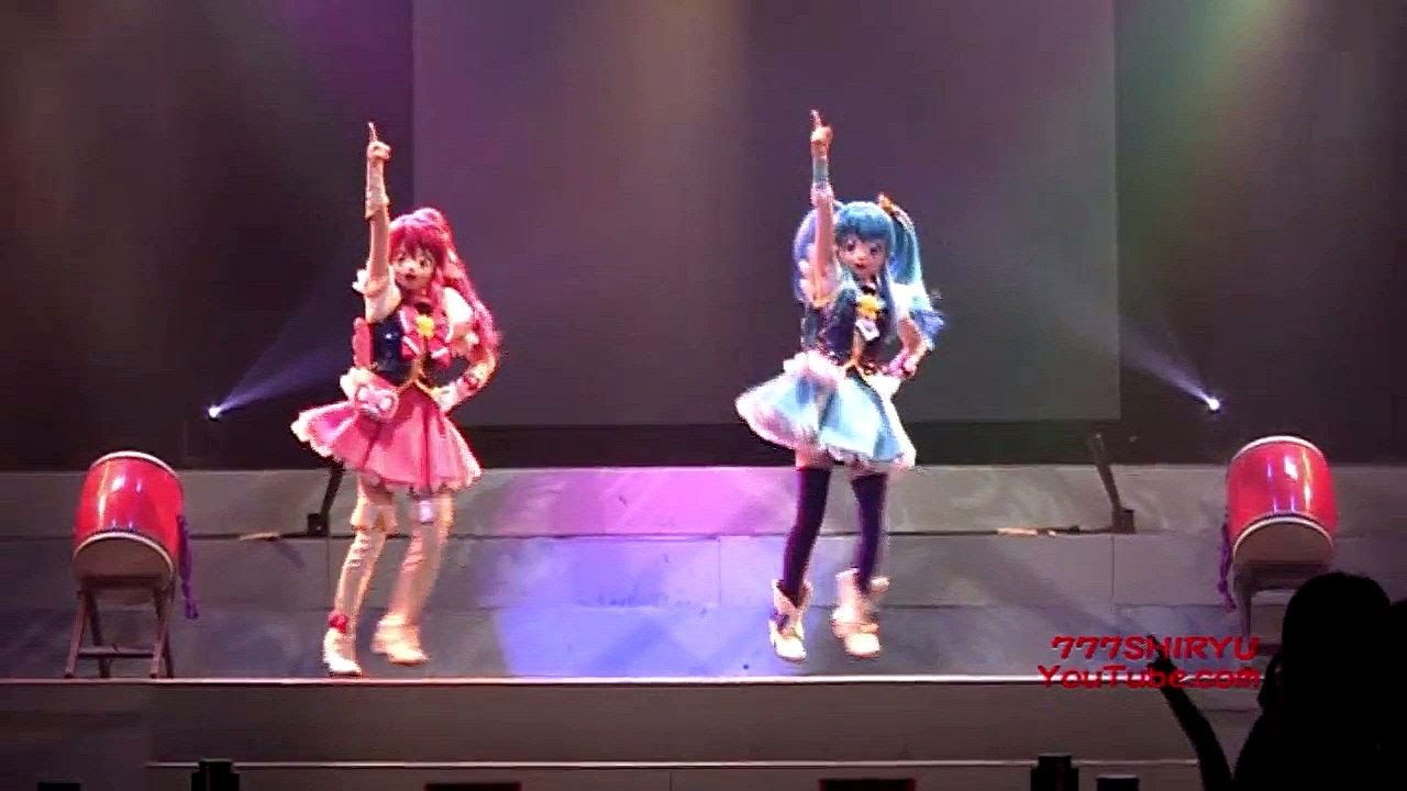 【東映太秦映画村】①Happiness Charge Precureハピネスチャージプリキュア！ショー【プリキュア太鼓を叩く！】