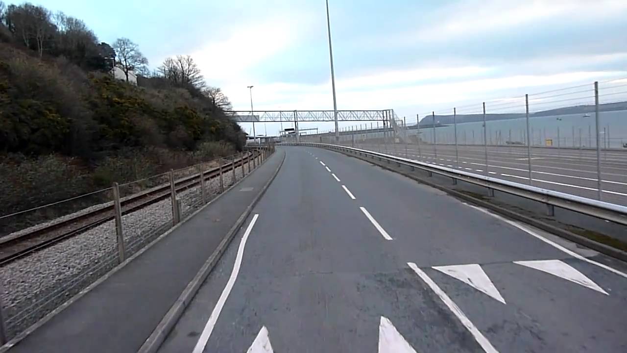 The way to Fishguard Ferry