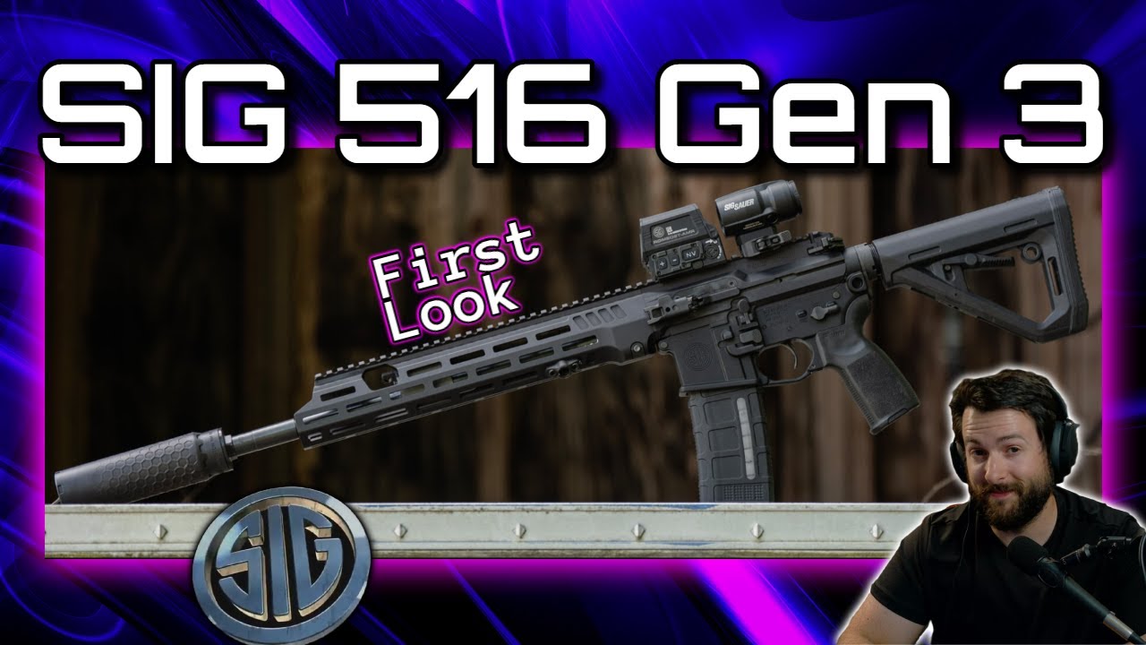 Первый взгляд на Sig 516 Gen3