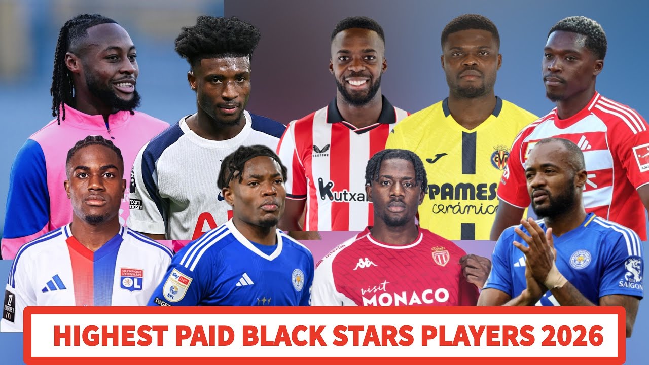 TOP 14 HIGHEST PAID BLACK STARS PLAYERS IN 2026 – FULL LIST