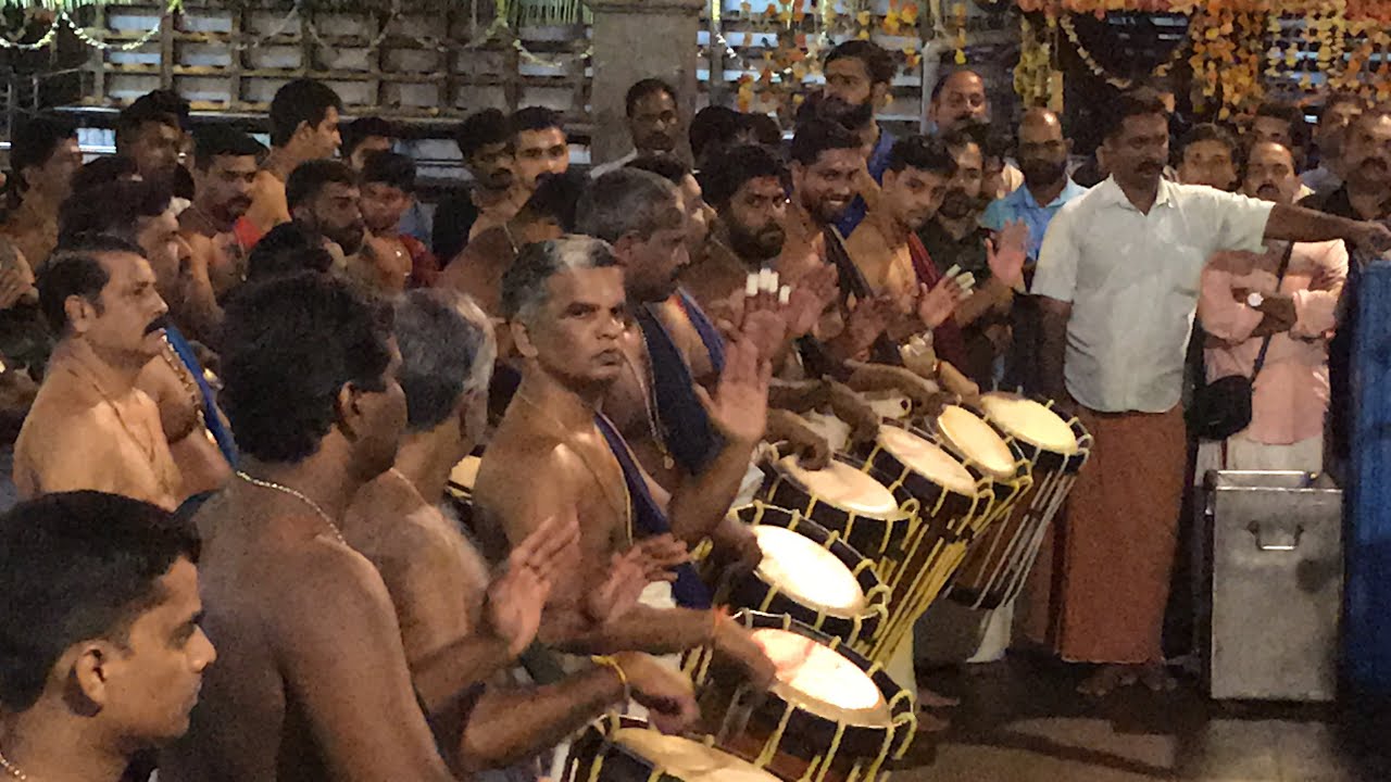 Cherussery Kuttan Marar - Panchari Melam @Chottanikkara Devi Temple - 24 Nov 2018