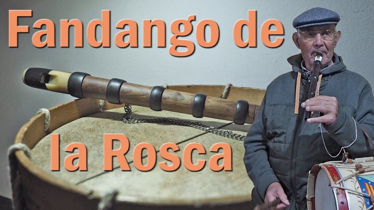 Fandango de la Rosca. Arcadio Vicente decano de los tamborileros Charros