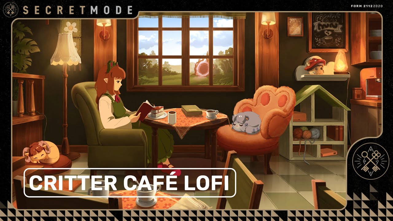 Critter Café x Lofi Girl – Chill Beats for Serving Treats 🍰