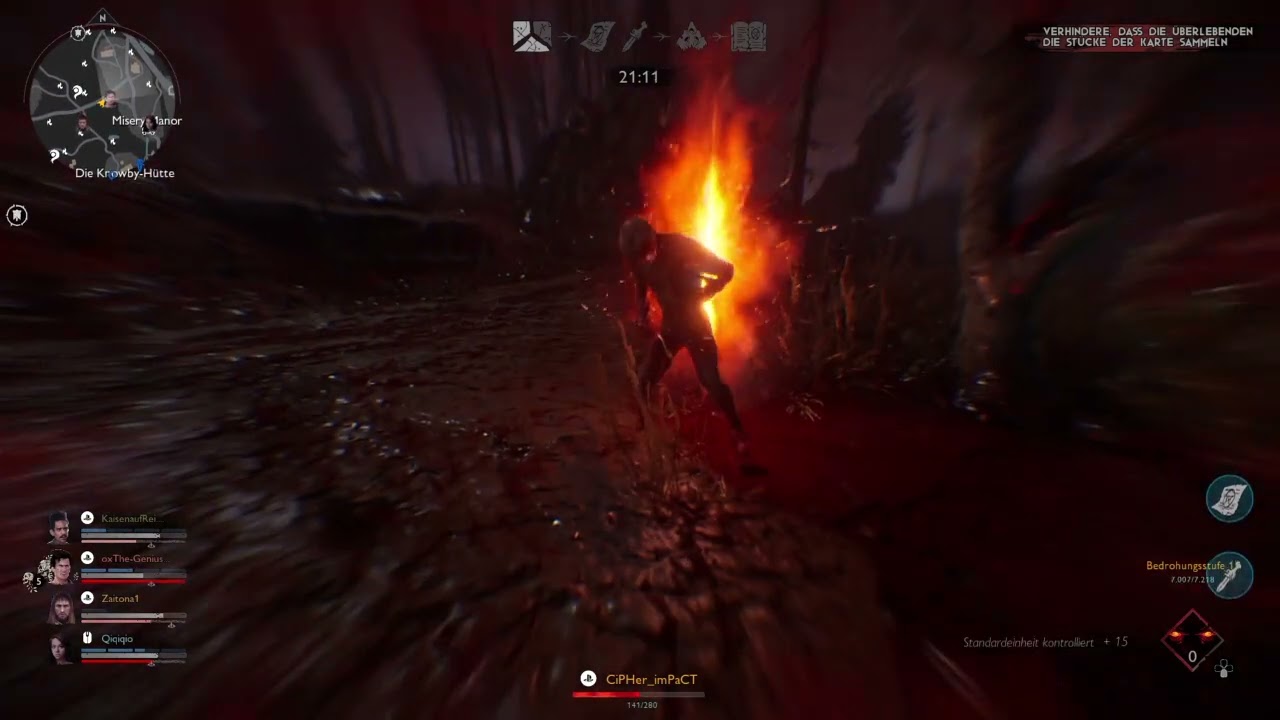 Evil Dead: The Game demon baal kick some a..