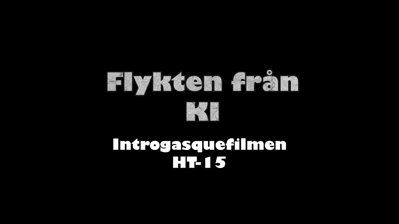 Flykten från KI - Introgasquefilmen HT-15