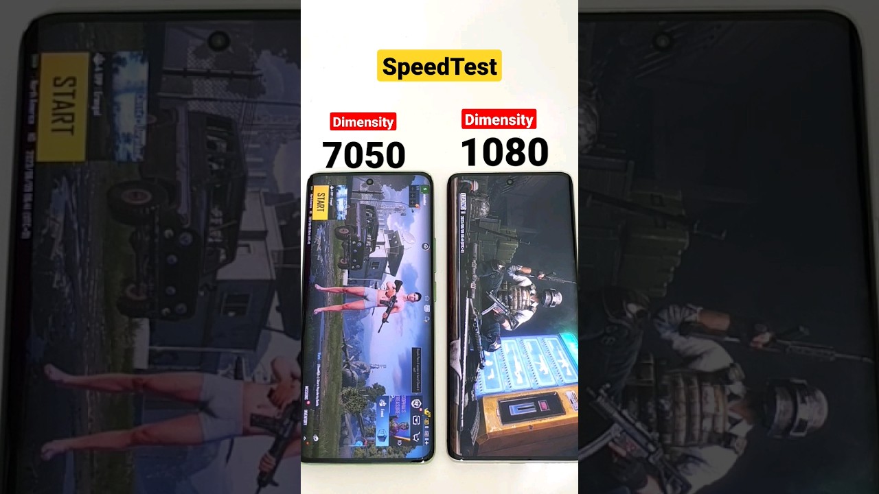 Dimensity 7050 vs 1080 SpeedTest 🔥🔥🔥