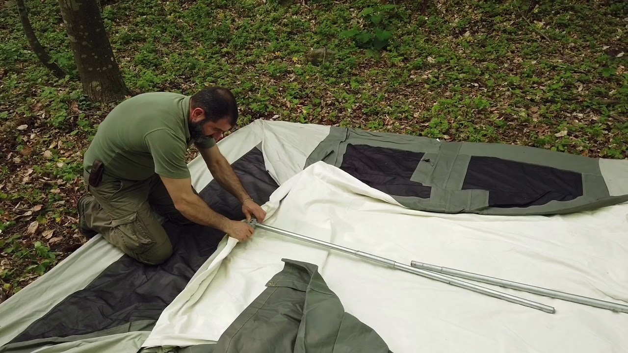 Çadır Kurulumu ve Çadır İçi Yerleştirme Kodiak Canvas Flex Bow 10x10