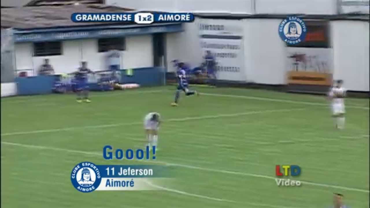Gramadense 1x4 Aimor&eacute; - Amistoso Sub-20 - 14/03/2015