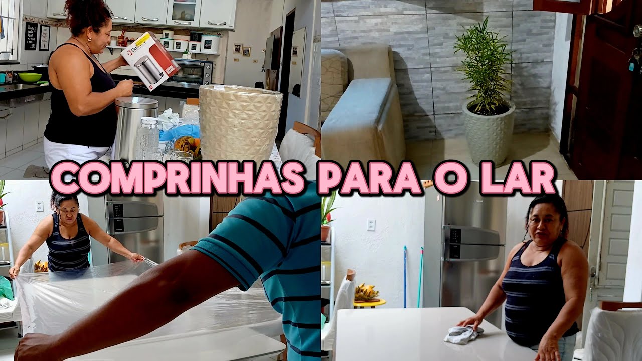 Comprinhas Para O Lar /Comprei Um Plástico pra por na mesa📦 #donadecasa
